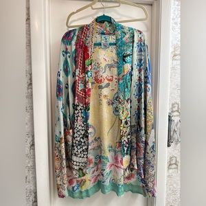 Johnny Was Silk Kimono